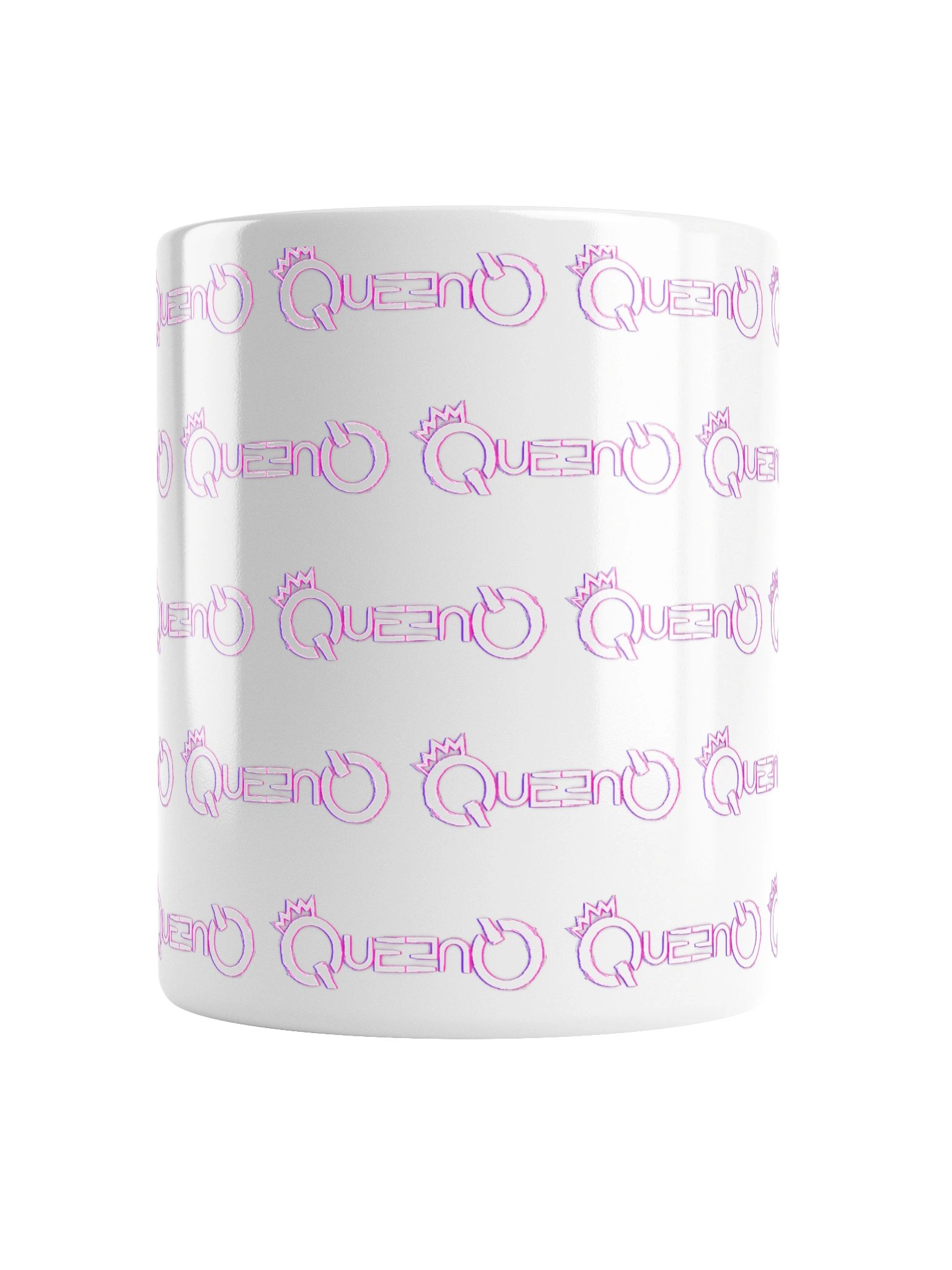 Q White Neon Pattern Mug product image (2)