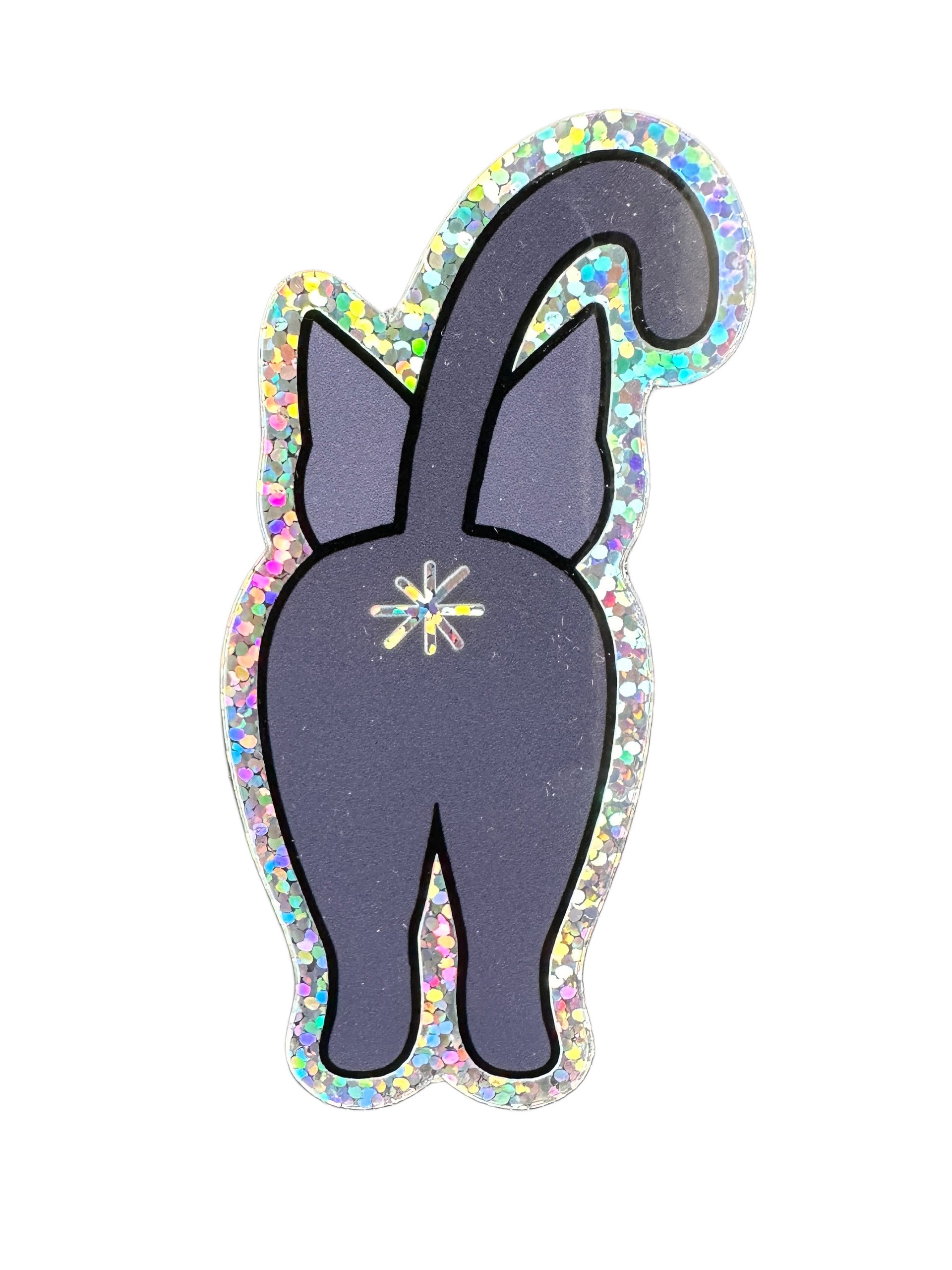 Sparkly Cat Butt sticker product image (1)
