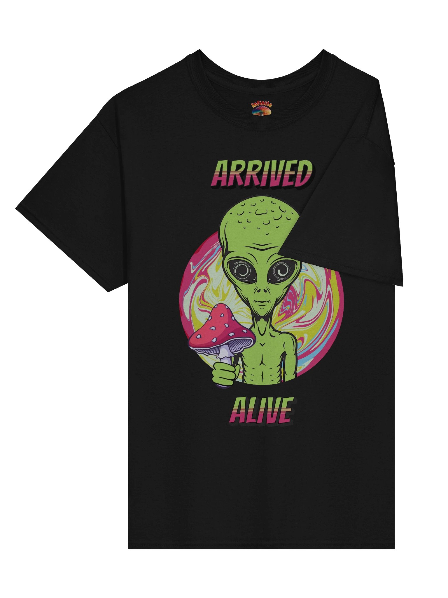 ARRIVED ALIVE ALIEN T-SHIRT product image (25)