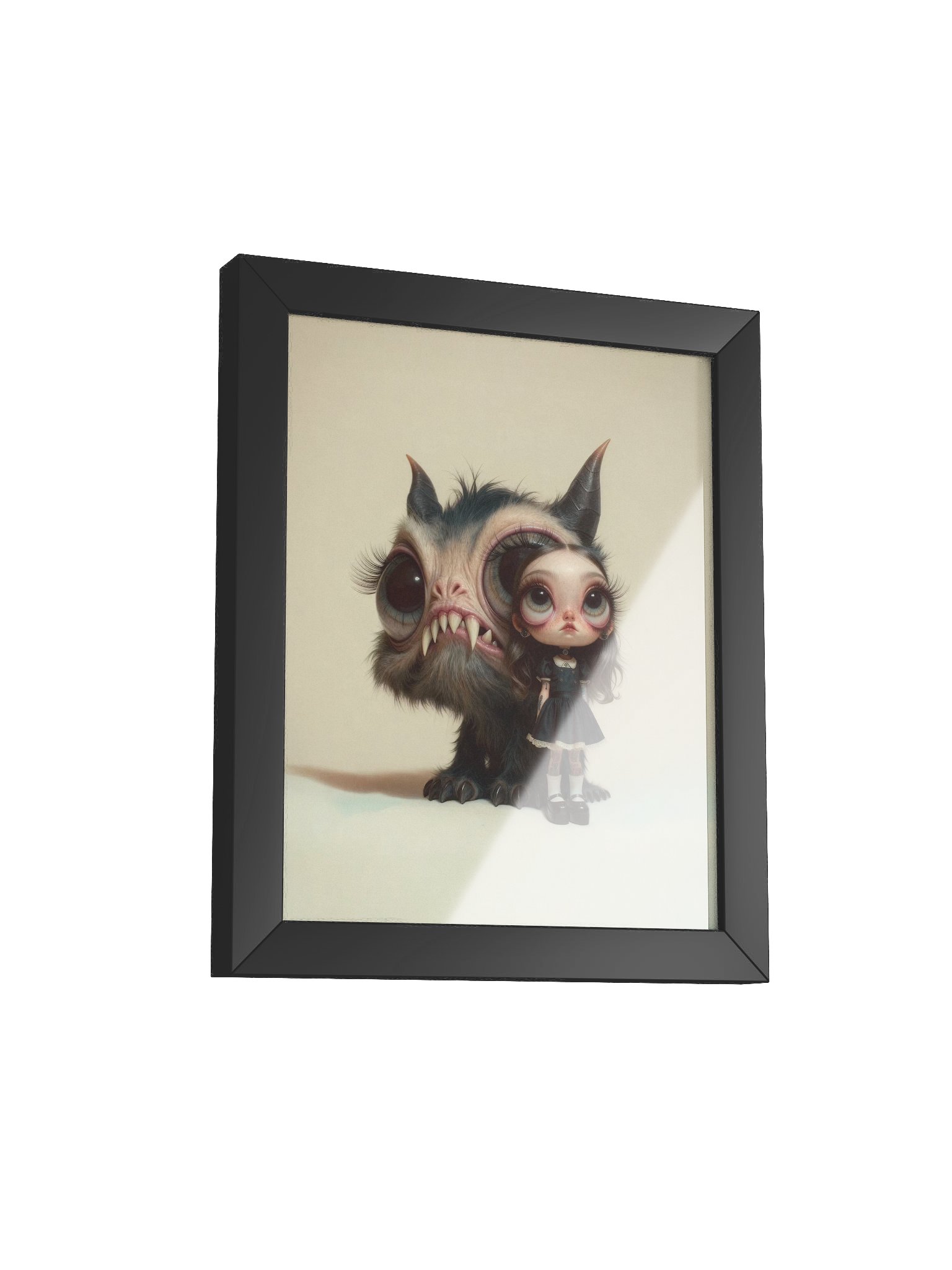 Not Through Me Framed Print product image (2)