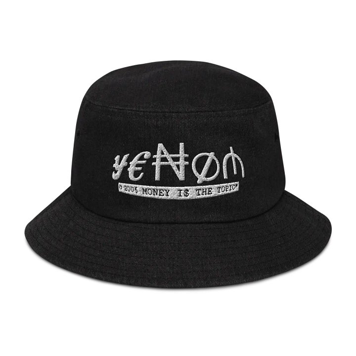 MITT YENOM LENS LOGO DENIM BUCKET HAT product image (1)