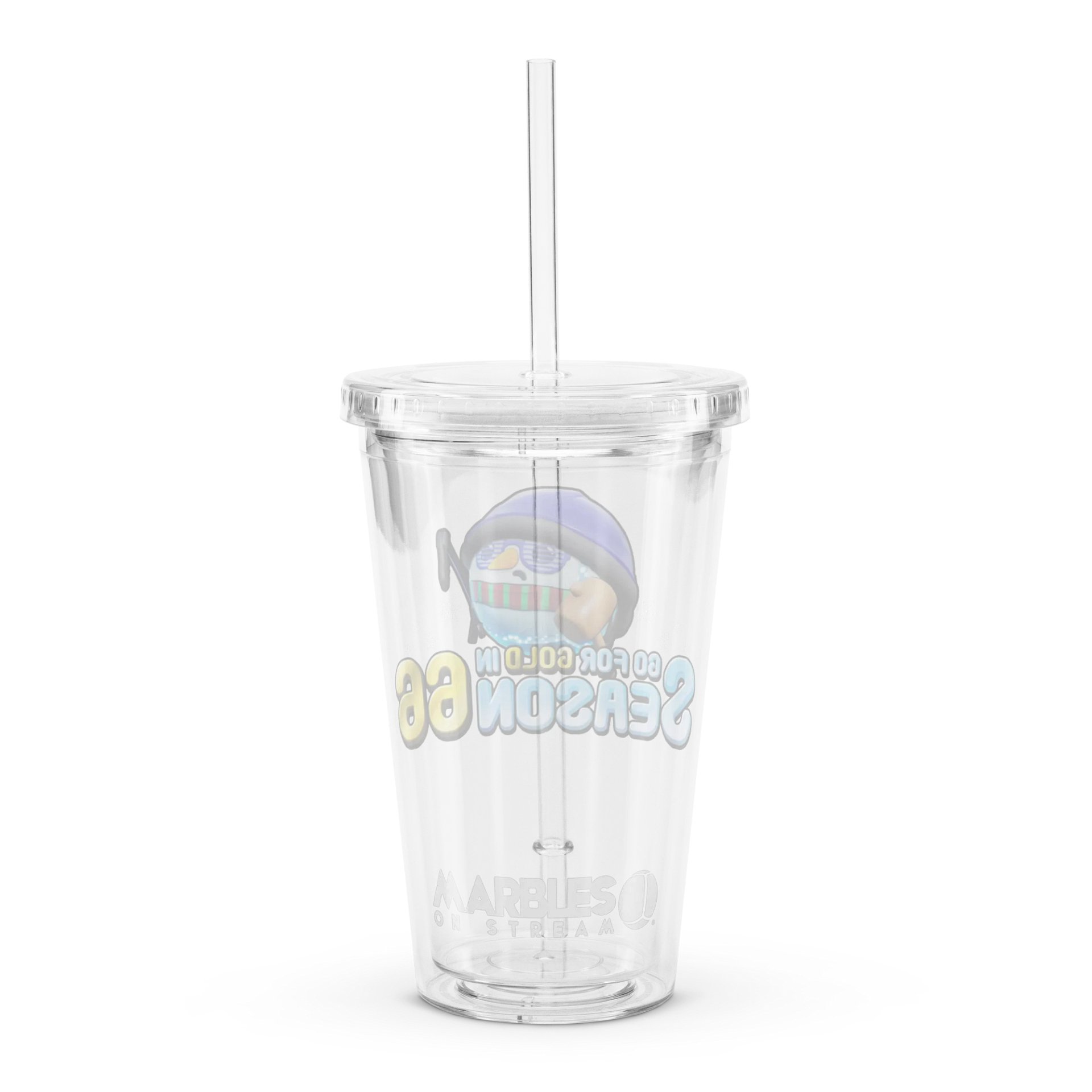 Marbles - Season 66 - Double Wall Clear Plastic Tumbler product image (3)