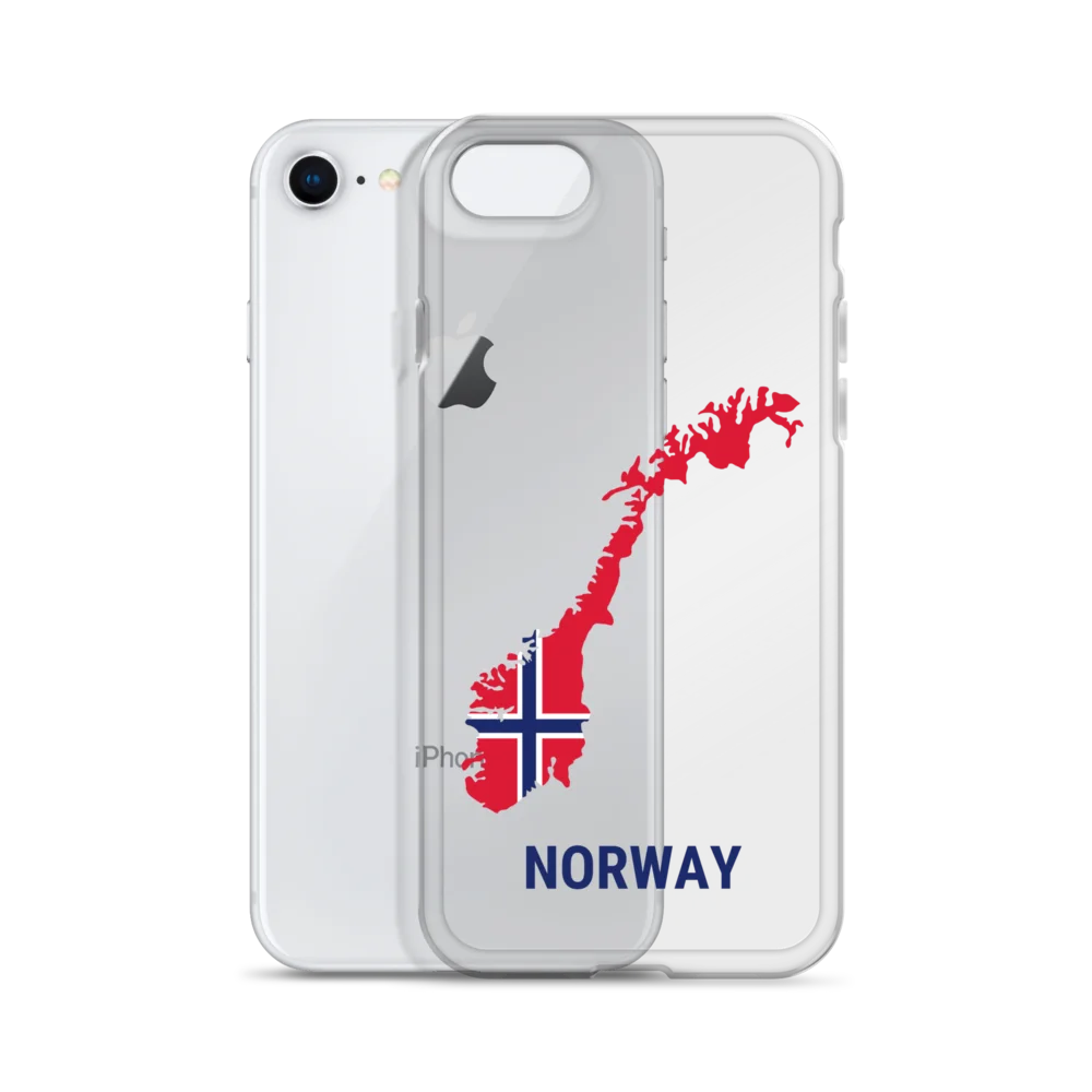 Norway 2026 World Cup Flag iPhone Tough Case - Norway Soccer Phone Cover - Dual Layer Protective Case product image (2)