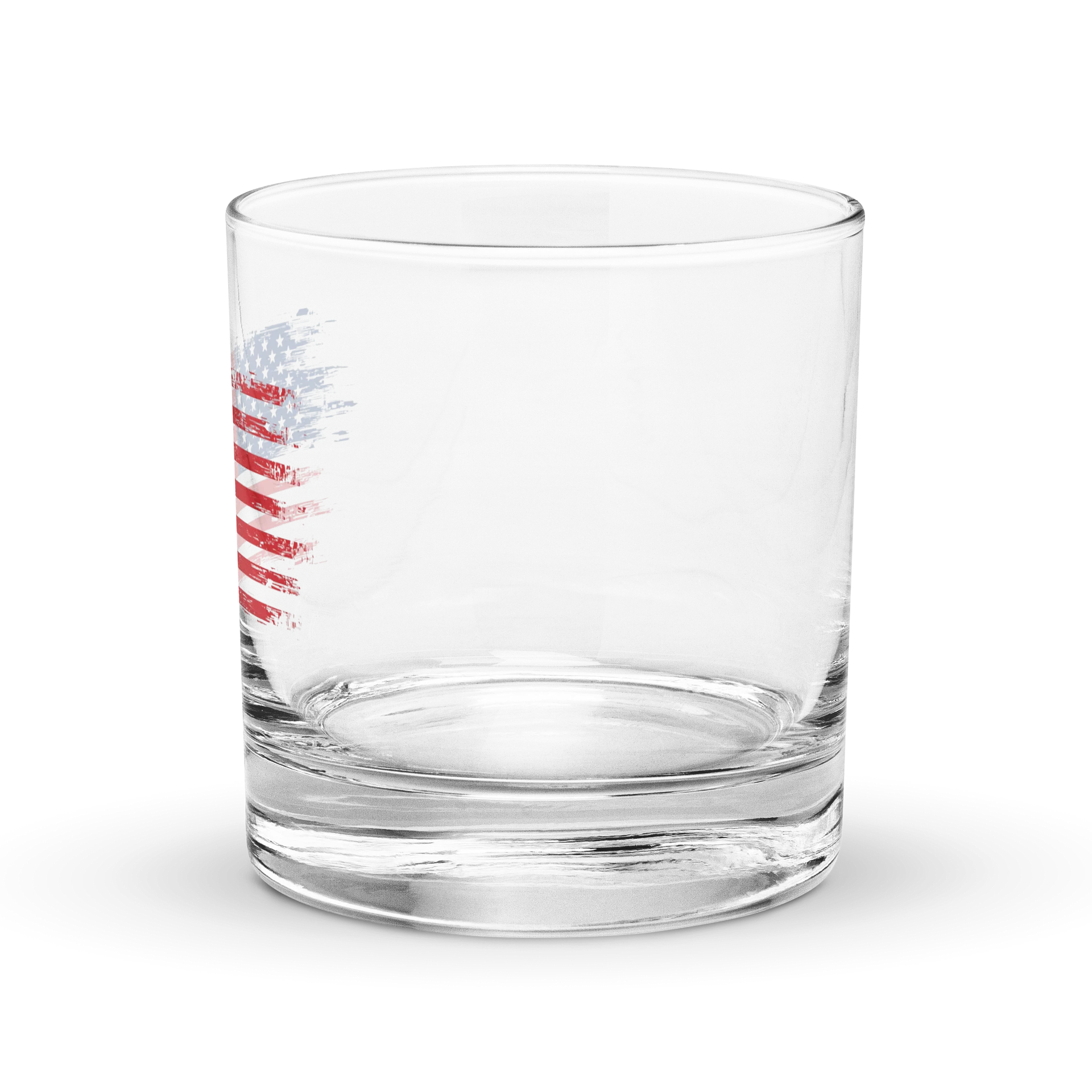 Glitched Flag Rocks Glass product image (2)