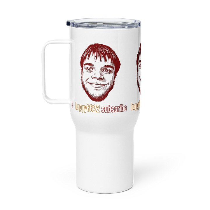 Happy6622 Cartoon Faces Travel Mug product image (1)