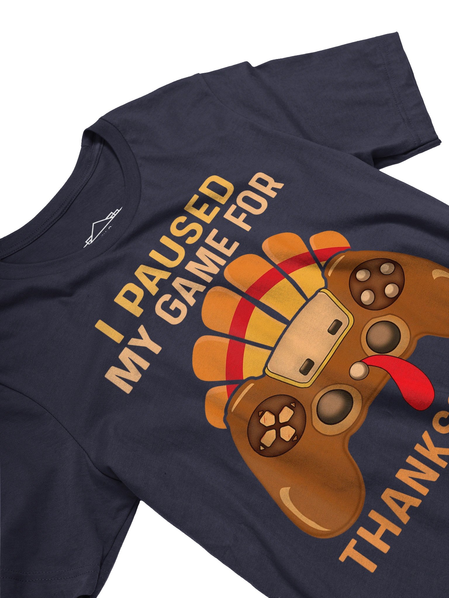 Happy Thanksgiving gaming fall Turkey gamer T-Shirt product image (3)
