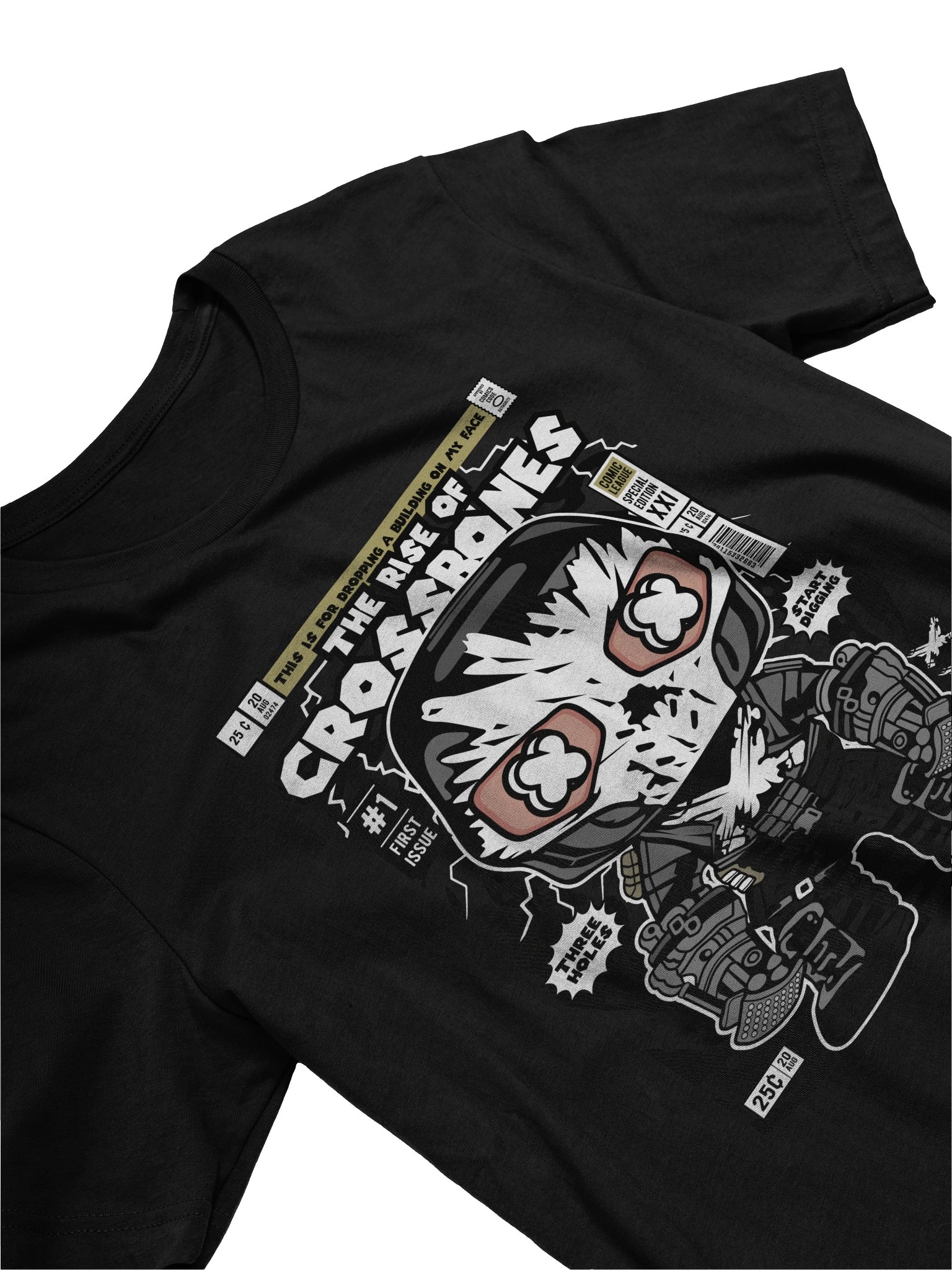 Rise of Crossbones Comic League T-Shirt product image (3)