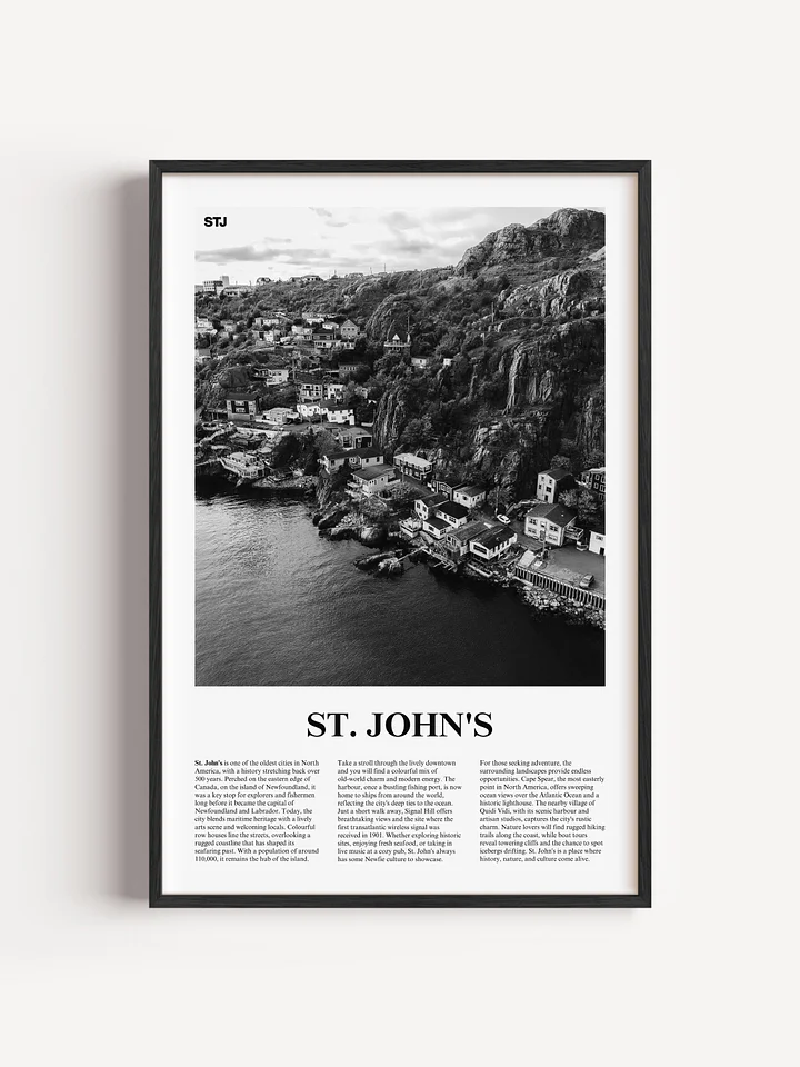 St. John's 03 Newspaper Poster product image (1)