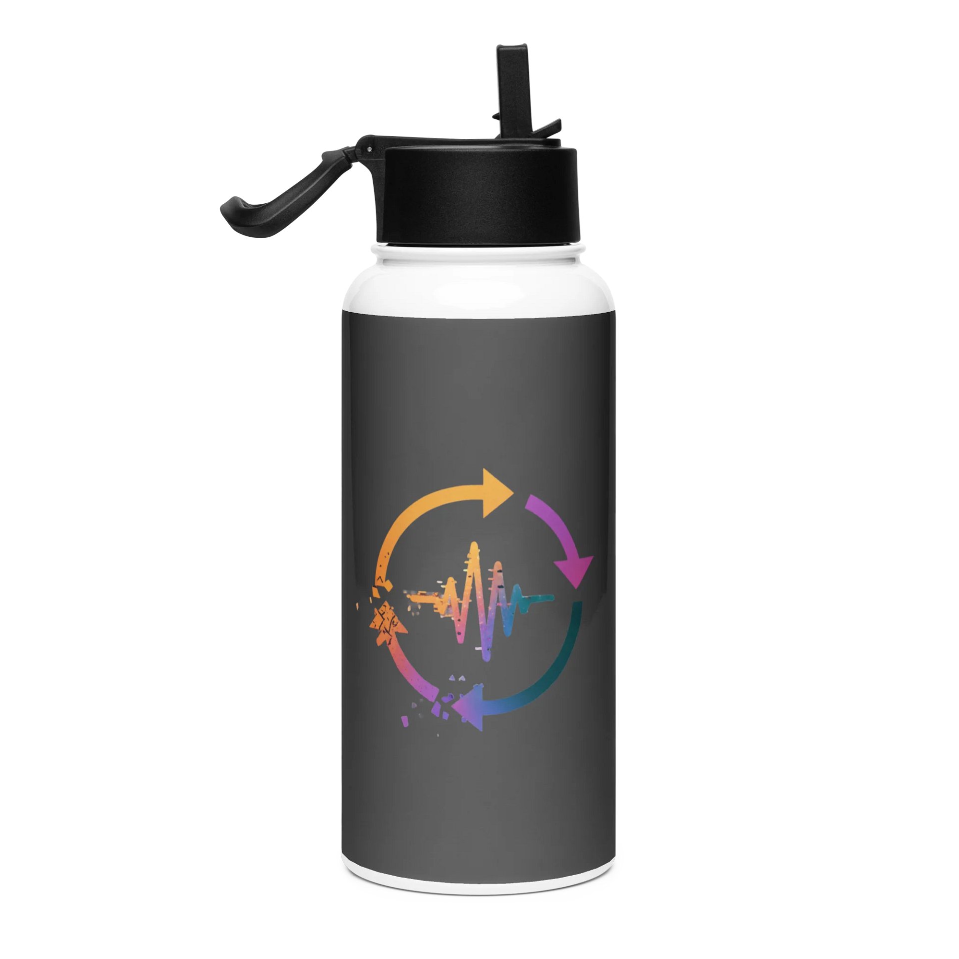 Counterwave Logo Stainless Steel Water Bottle product image (4)