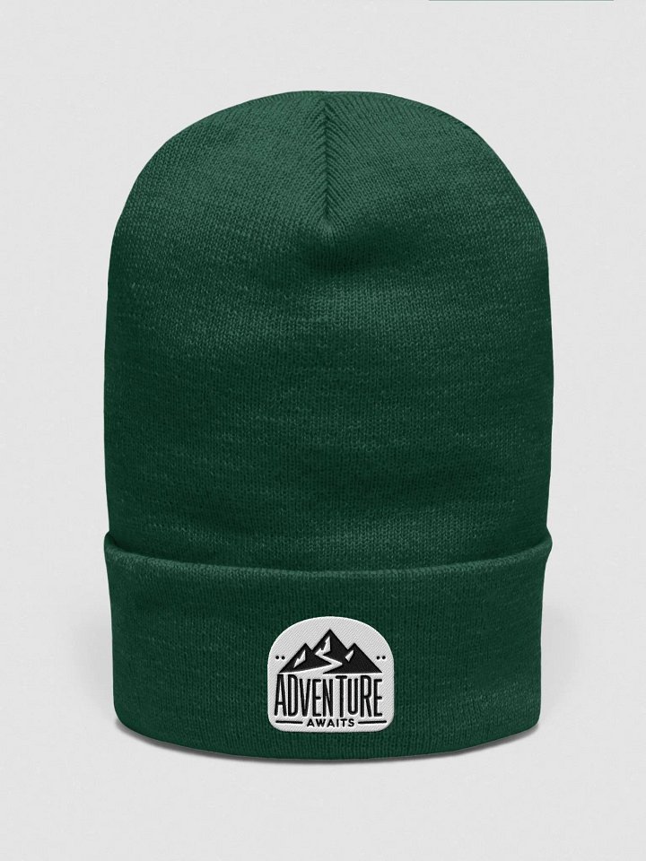 Adventure Awaits Embroidered Beanie product image (2)