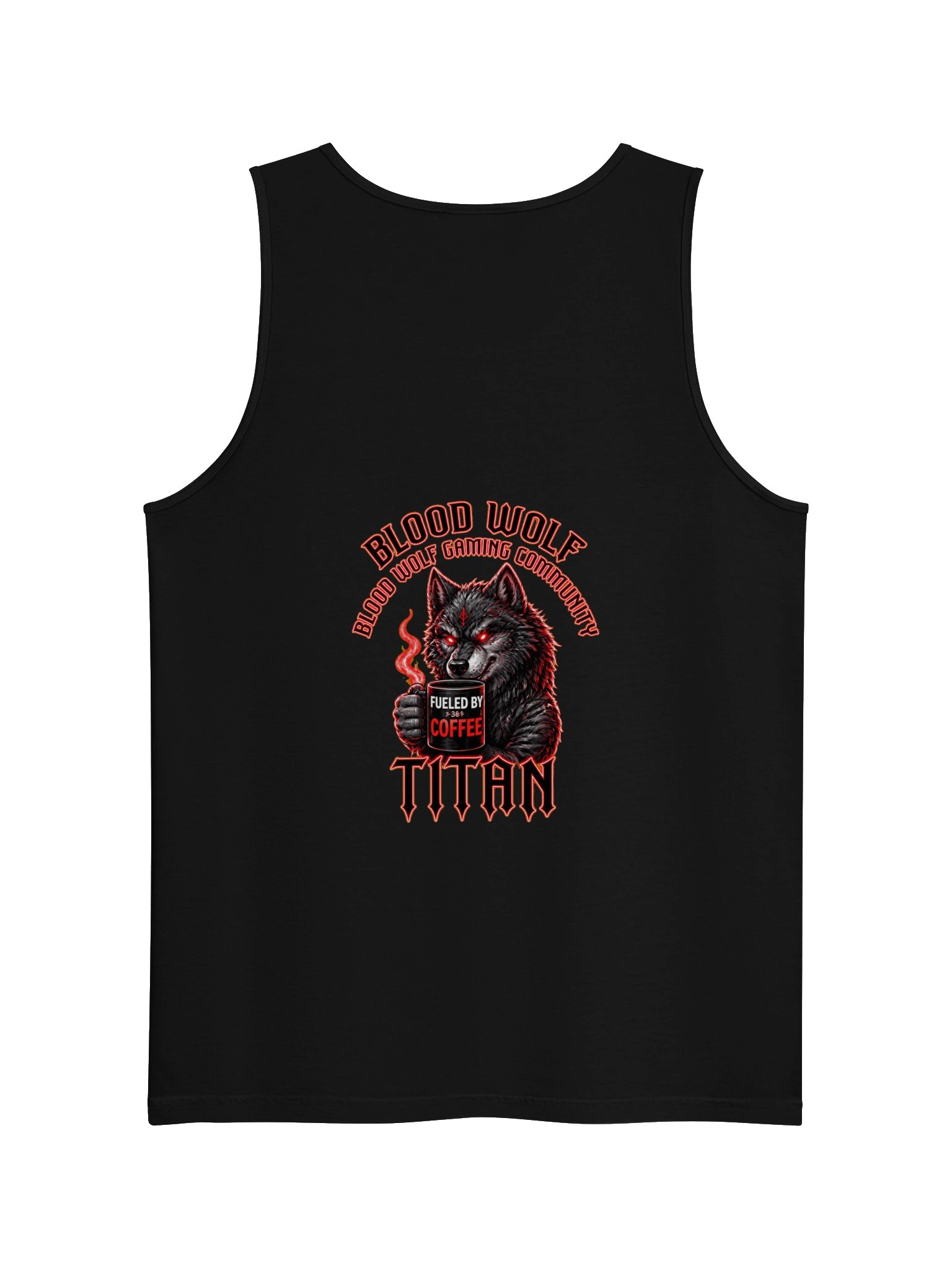 Blood Wolf Gaming Logo Tank Top product image (15)