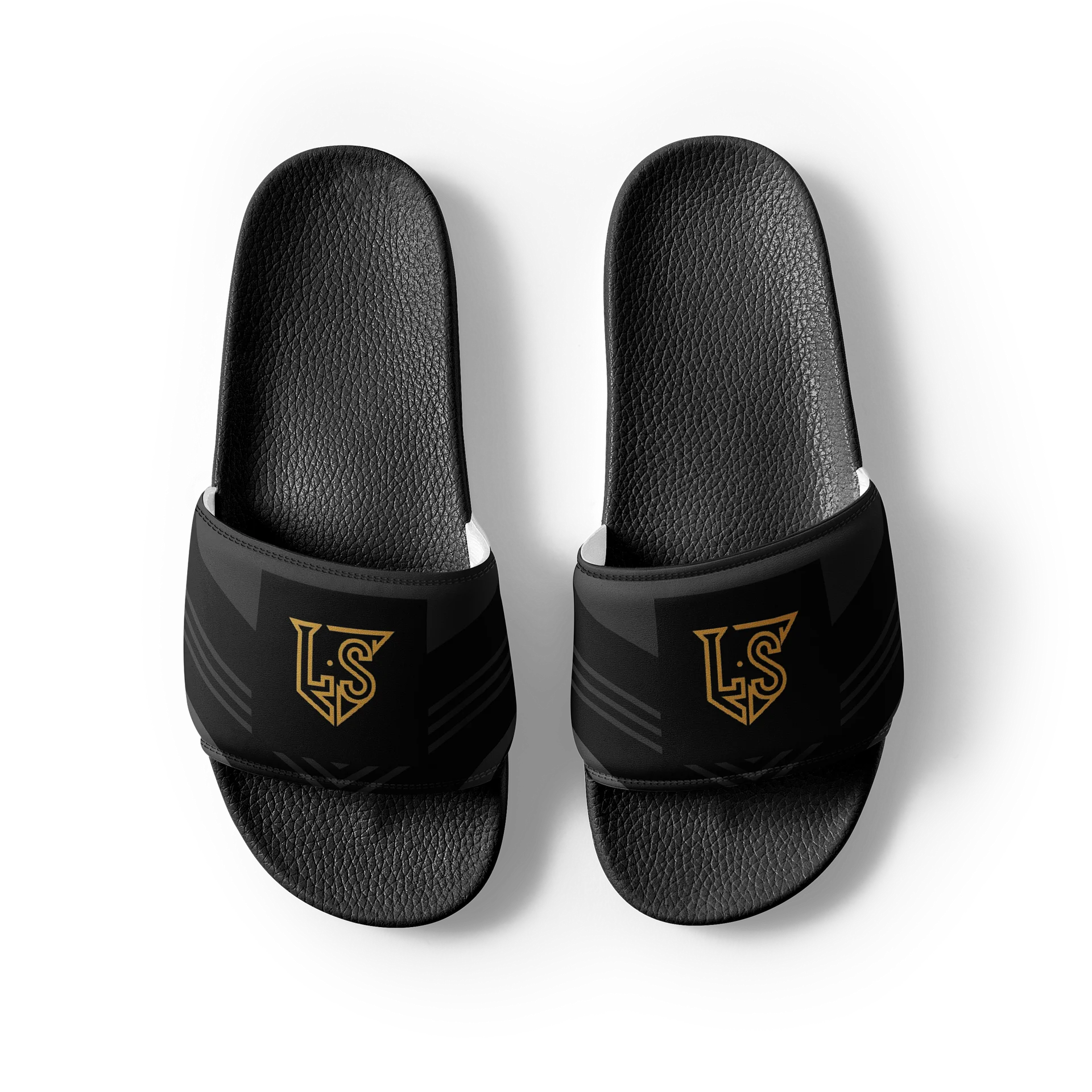 Lafate Store black and gold Slippers product image (4)