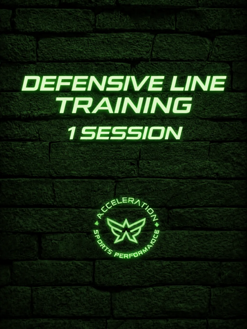 Defensive Line Training (1 Session) product image (1)