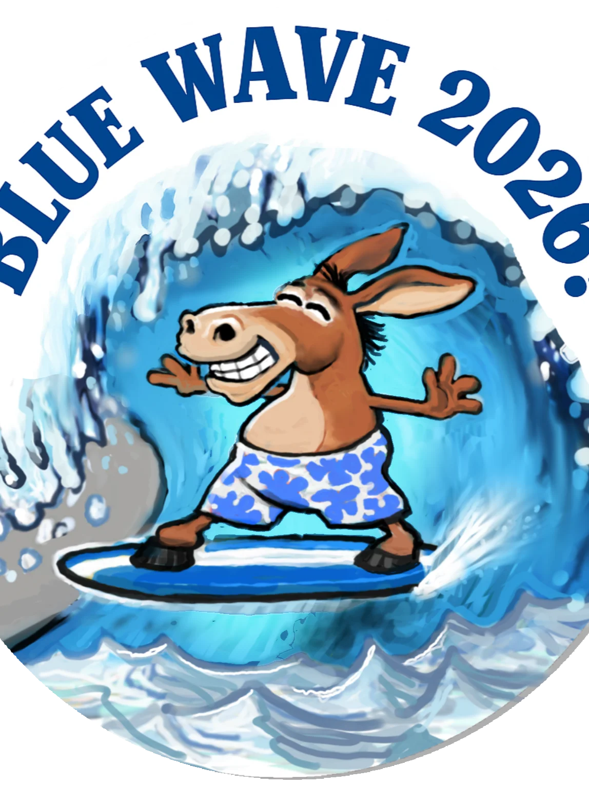 Blue Wave 2026 Sticker Collection product image (7)