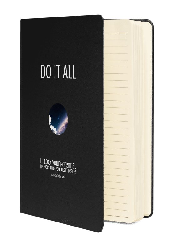 DO IT ALL Hardcover Bound Notebook | JournalBook® product image (2)