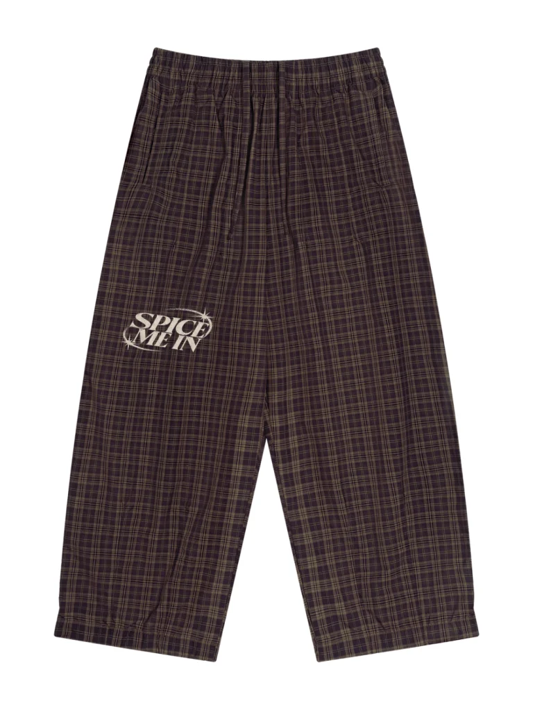 SMI Unisex Plaid Wide Leg Pants product image (3)