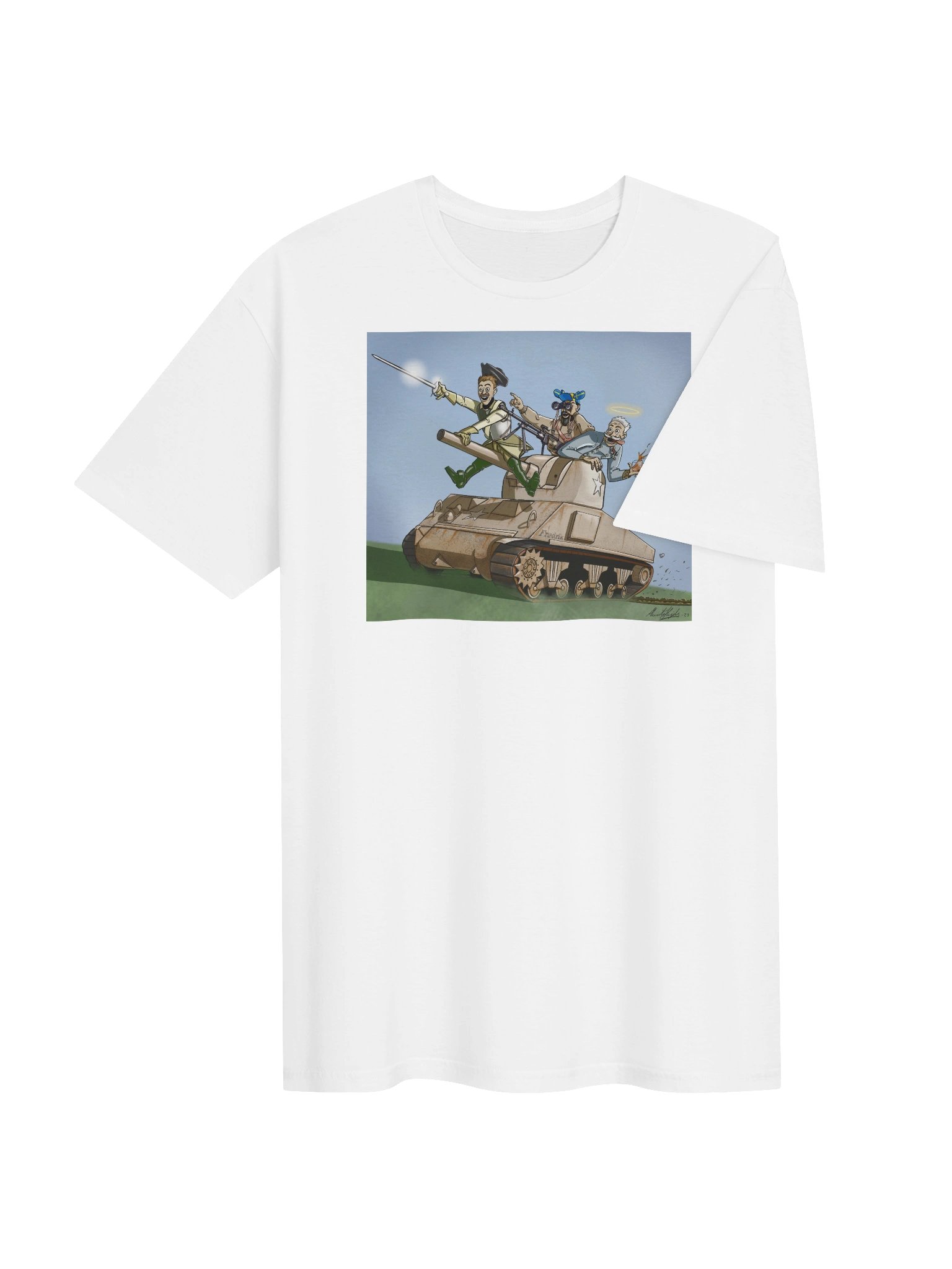 Sankt Conrads lärjungar (Herr T-shirt med bakgrund) product image (84)