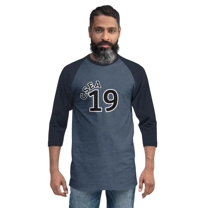 TUSD/CSEA Sun & Waves Raglan Tee product image (4)