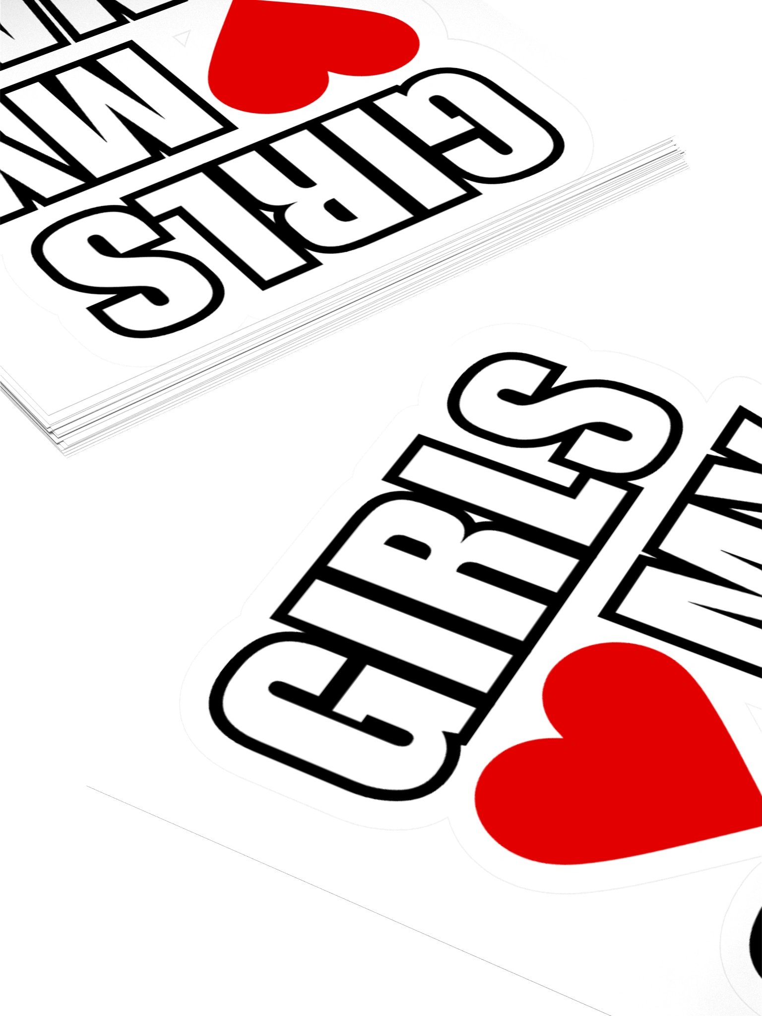 Girls Love My Swag Sticker product image (11)
