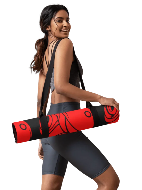 Rose Yoga Mat product image (4)