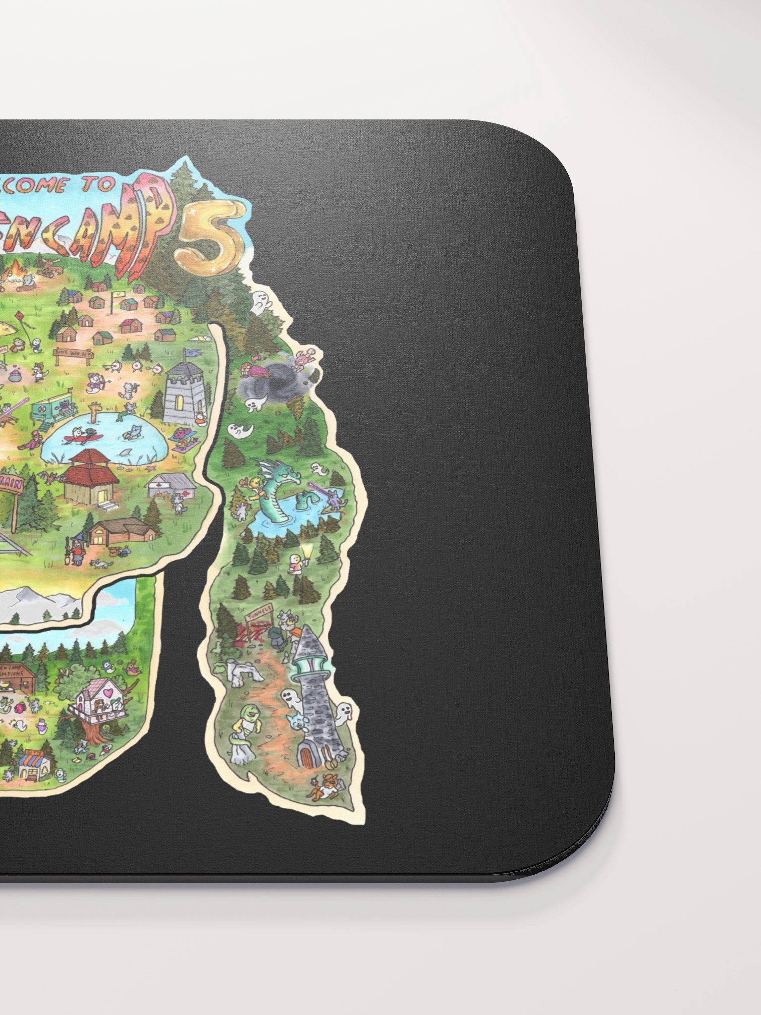 Coven Camp Map 26 Mousepad product image (5)