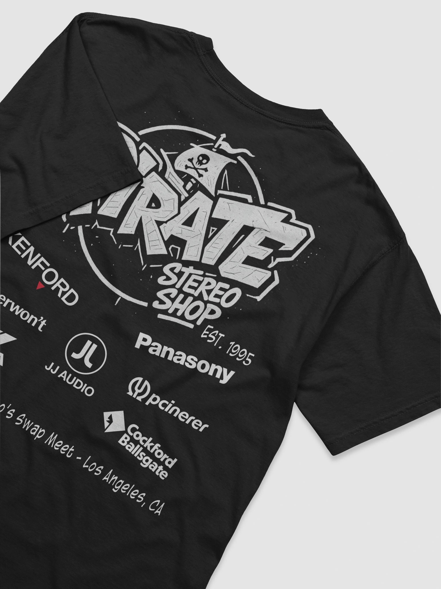 Pirate Stereo black tee product image (3)