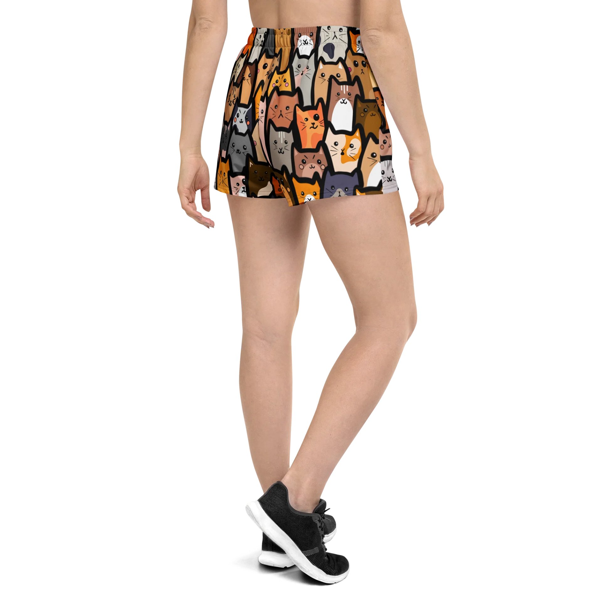"Cats" Unisex Athletic Shorts product image (4)