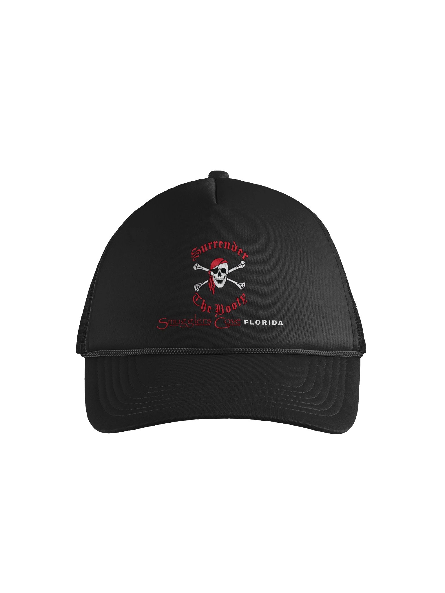 "Surrender the Booty" Black Trucker Hat product image (1)
