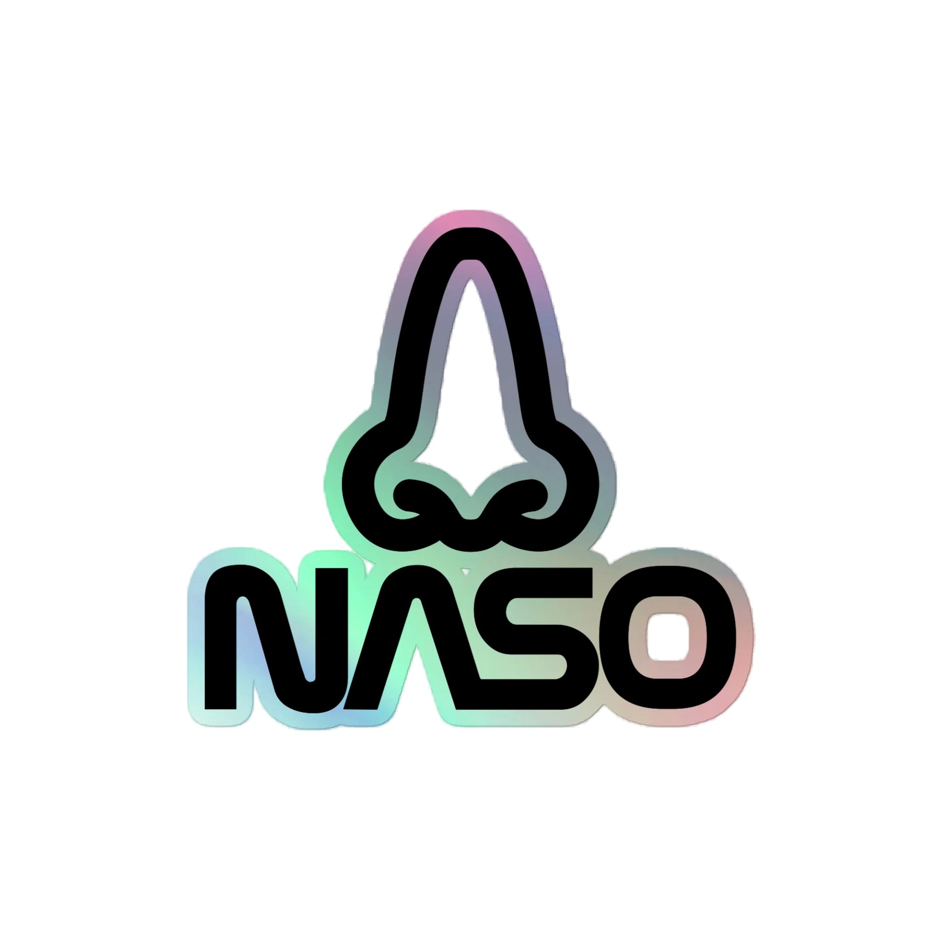 NASO Holographic Sticker product image (1)