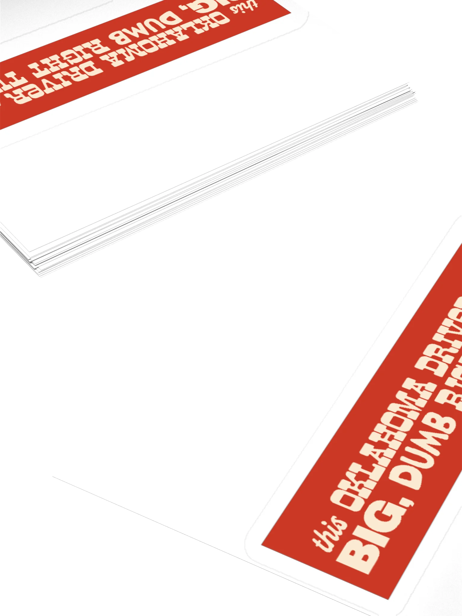 Big, Dumb Right Turns Sticker product image (13)