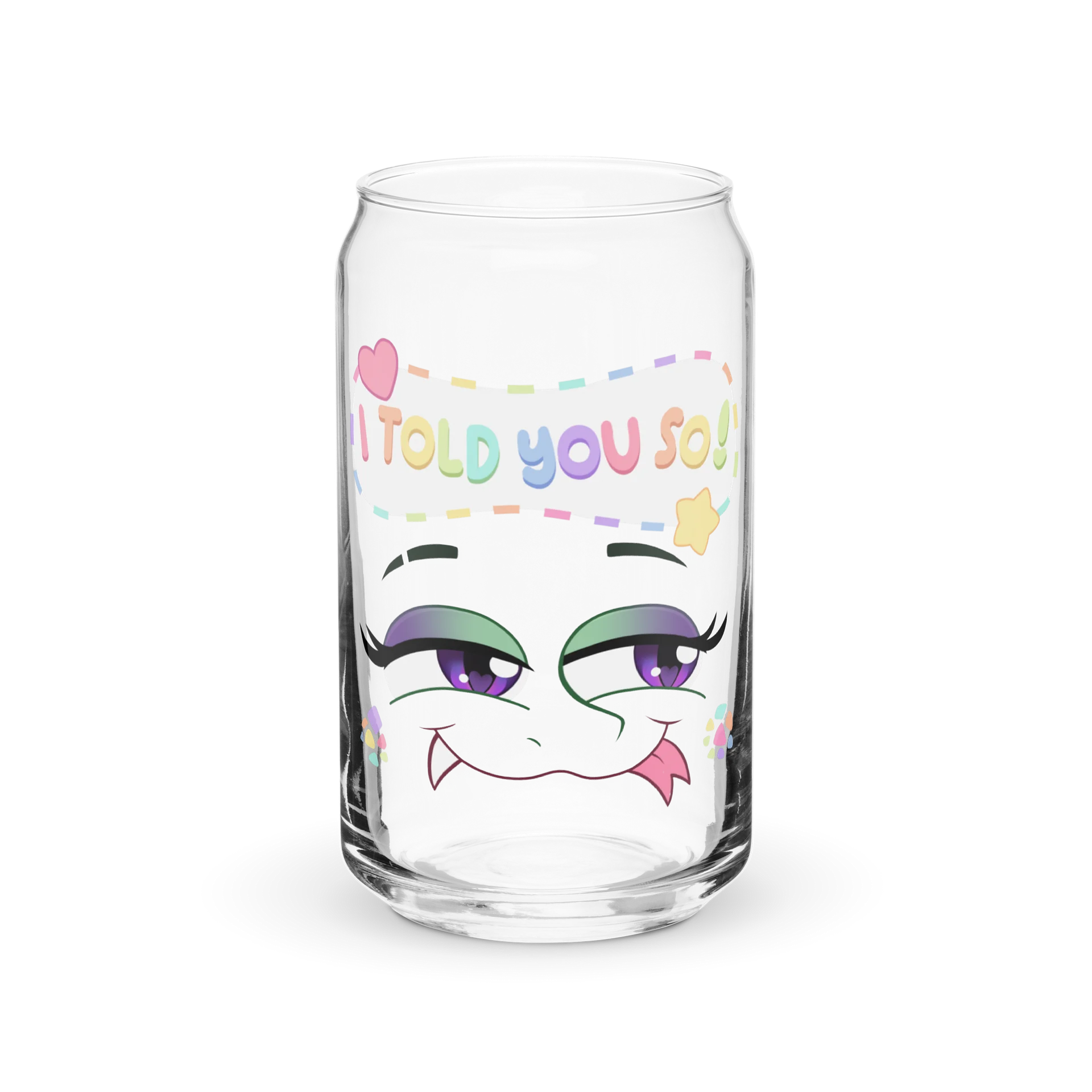 "I Told You So" Glass product image (2)