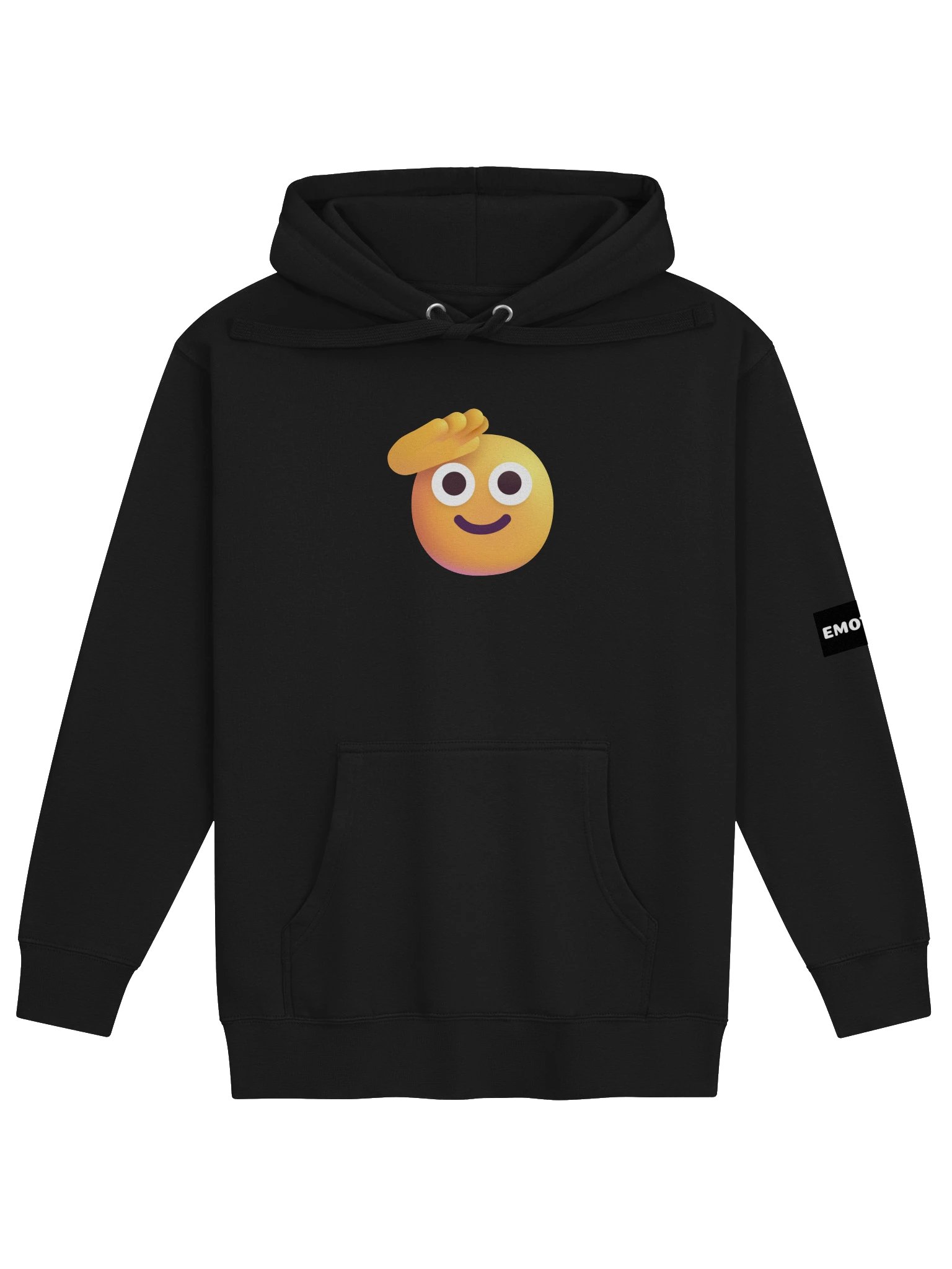Saluting Face Hoodie product image (1)