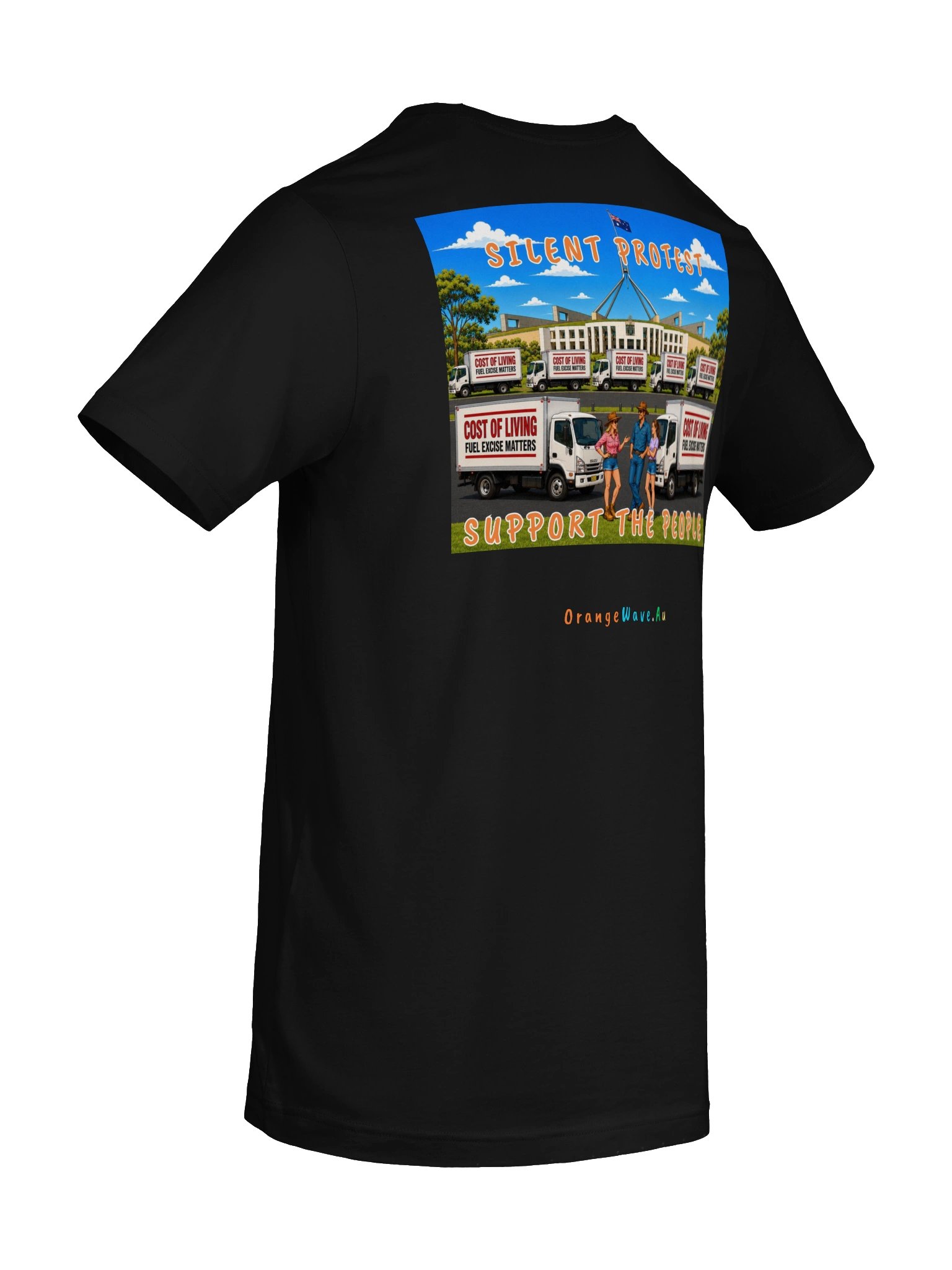 Silent Protest Support the People T-shirt product image (8)