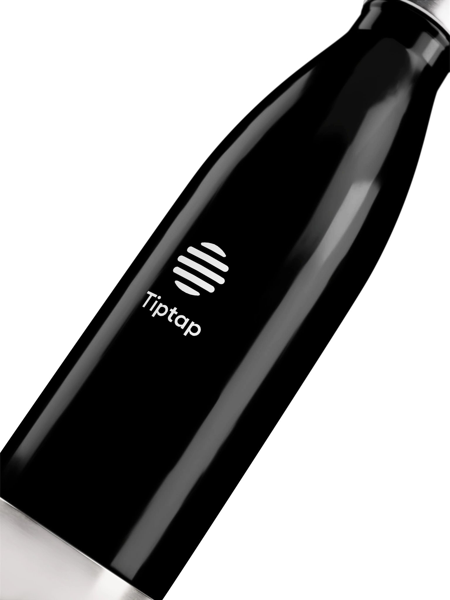 Tiptap Stacked Logo Stainless Steel Water Bottle (17 oz) product image (5)