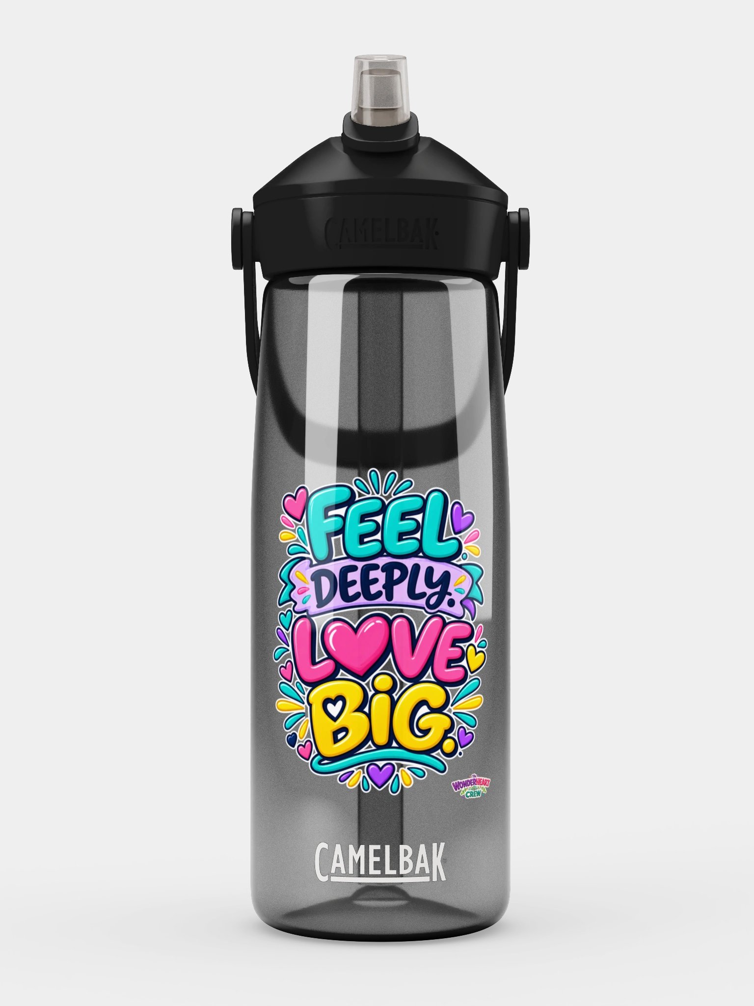 CamelBak Thrive® Flip Straw Inspirational Water Bottle - Feel Deeply. Love Big. product image (1)