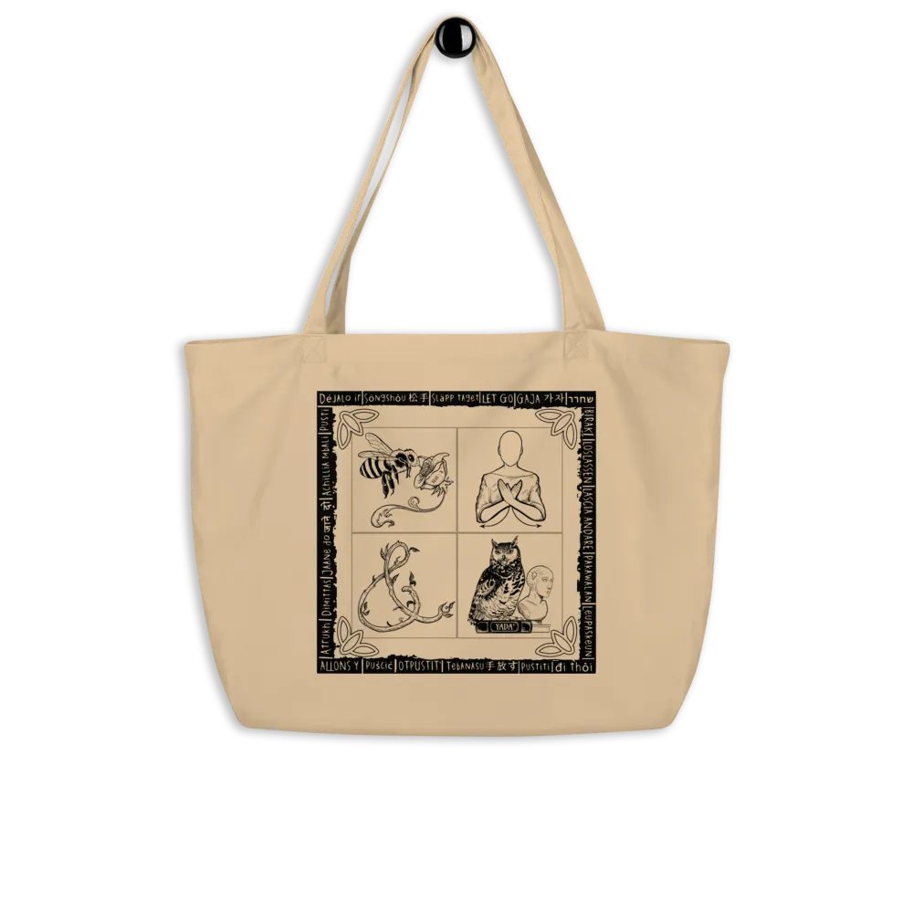 Bee still & know (Tote bag) product image (8)