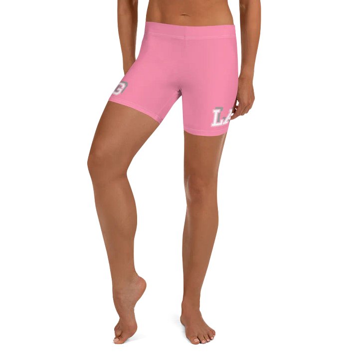 Lang Lang - Infamous Pink Yoga Shorts product image (2)
