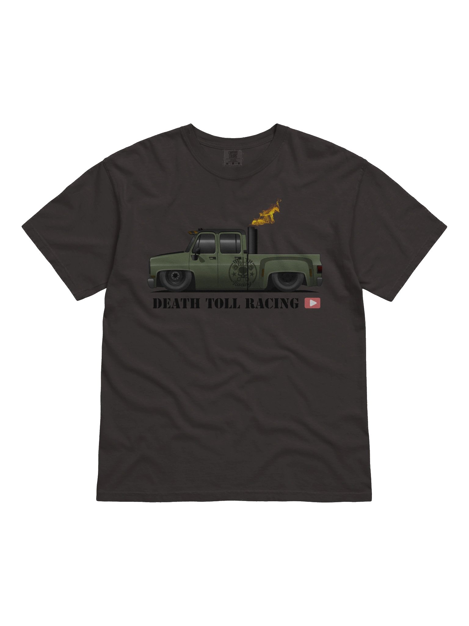 Flaming DTR 3500 Truck T-Shirt product image (1)