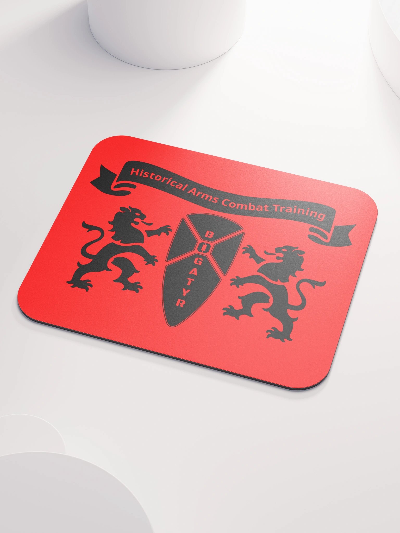 Black HACT logo Mouse Pad product image (3)