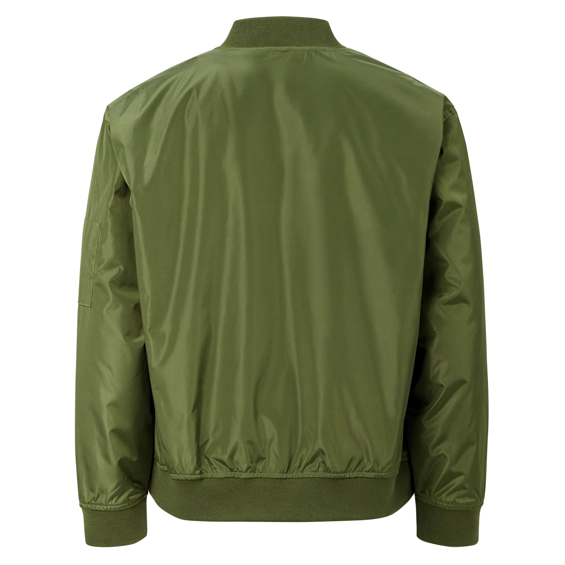 Eagle Unisex Premium Recycled Bomber - Black & Army, Bold Design, Lightweight product image (2)