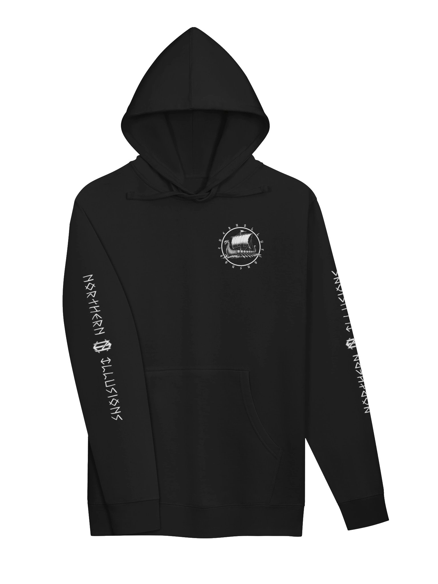 NORTHERN ILLUSIONS - Langskip (Longship) Hoodie product image (3)