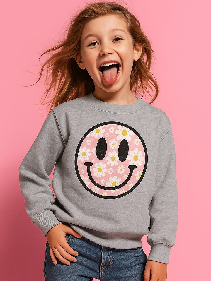 Daisy Smile Youth Sweatshirt product image (1)