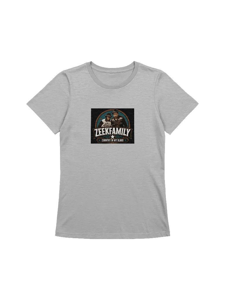 Country In My Blood Women's Supersoft Relaxed-Fit T-Shirt product image (1)