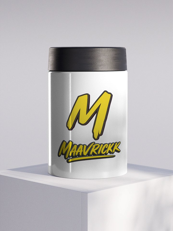 Mellow Yellow Stainless Steel Koozie product image (1)