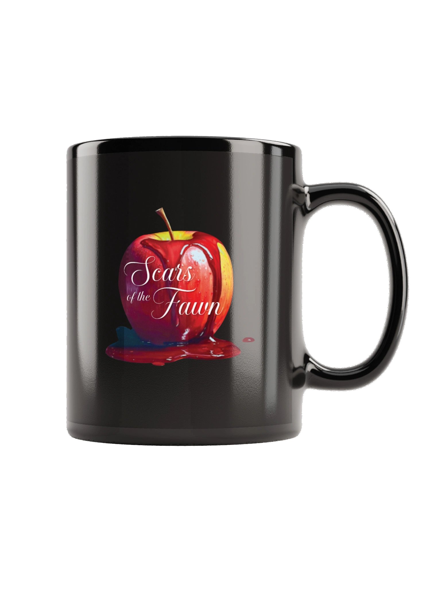 Scars of the Fawn – Bloody Apple Mug 🍎🖤 product image (3)