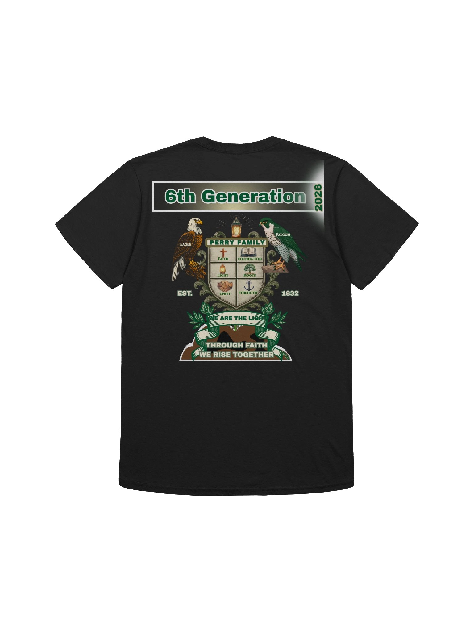 Perry Family Reunion 2026 Gildan Unisex Softstyle T-Shirt– 6th Generation | Legacy Edition product image (2)