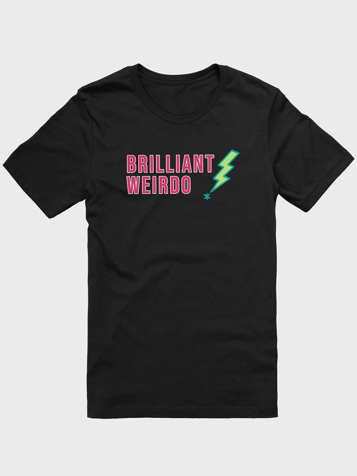 Brilliant Weirdo T-shirt - Lightning Bolt Alt product image (1)