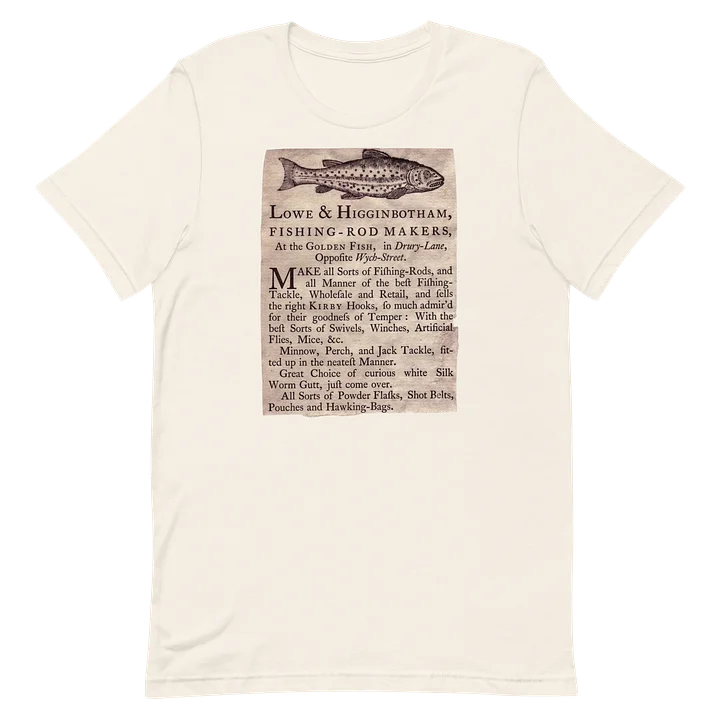 Lowe And Higinbotham Fishing Rod Makers (1790s) T-Shirt product image (62)