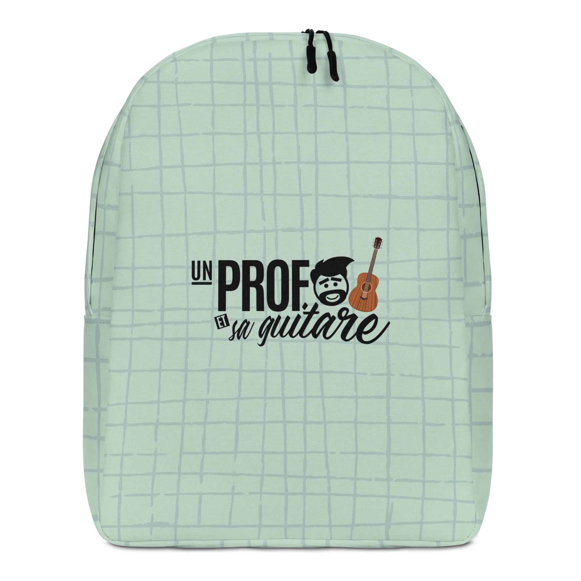 Sac à dos minimaliste (Vert ligné) product image (1)