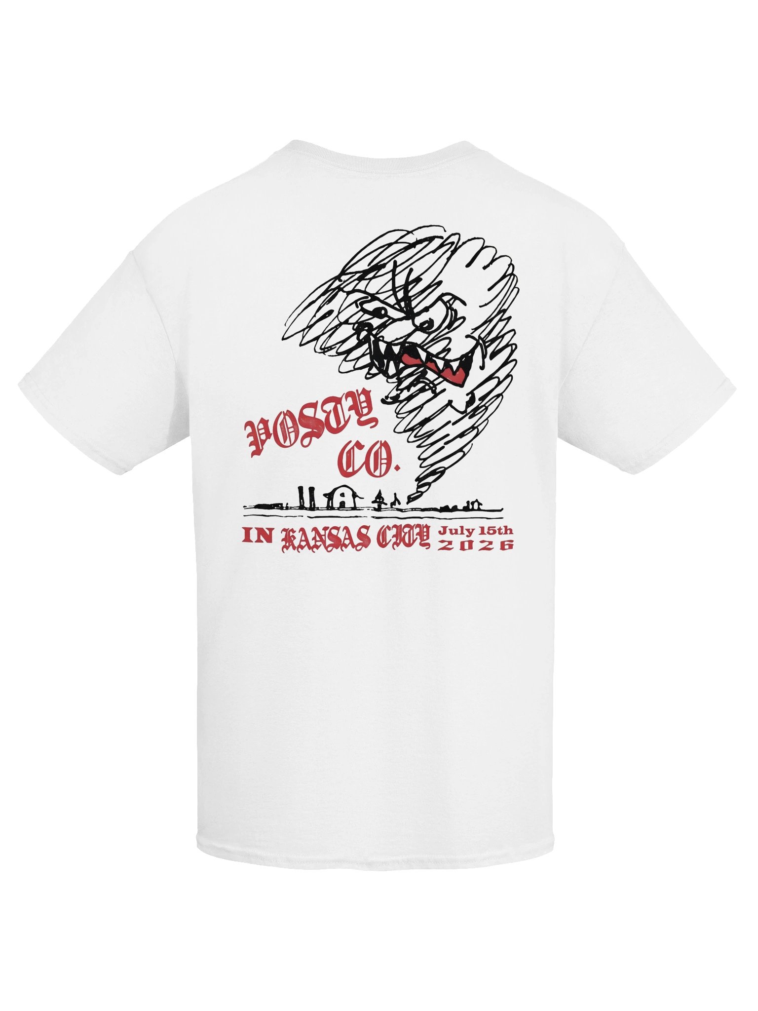 Post Malone Kansas City Big Ass Stadium Tour Merch Tshirt product image (78)